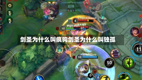 剑圣为什么叫疯狗剑圣为什么叫独孤