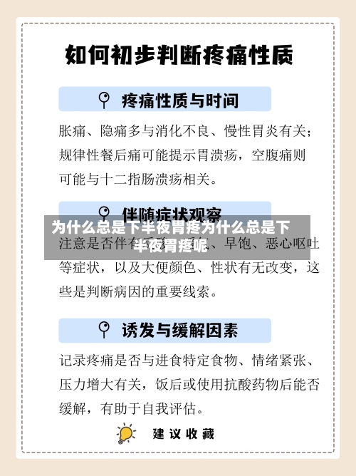 为什么总是下半夜胃疼为什么总是下半夜胃疼呢