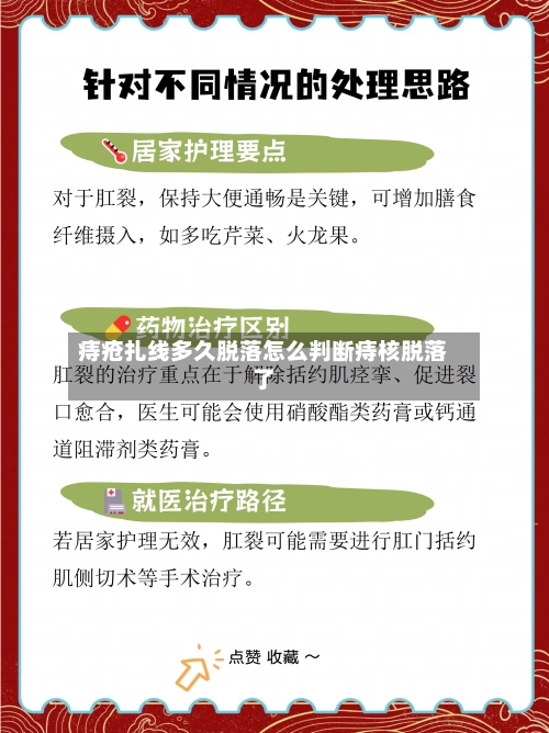 痔疮扎线多久脱落怎么判断痔核脱落了