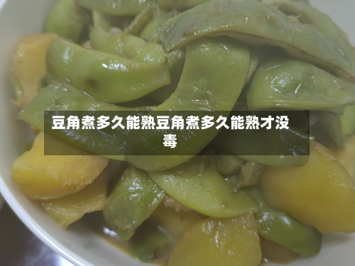 豆角煮多久能熟豆角煮多久能熟才没毒