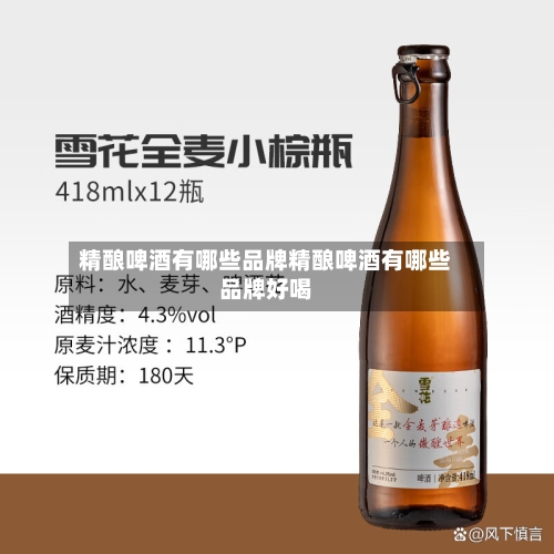 精酿啤酒有哪些品牌精酿啤酒有哪些品牌好喝